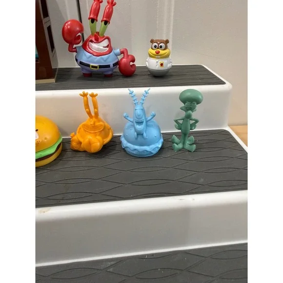 SpongeBob Squarepants Lot Metal Mr Krabs Figures Mystery Mini Build Krusty Krab - Picture 3 of 15